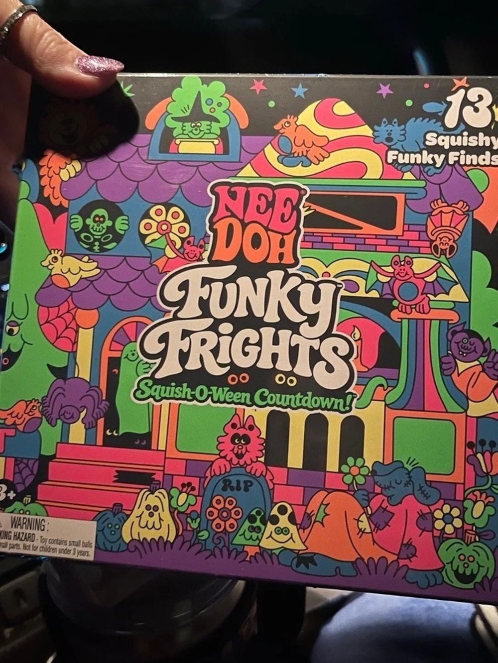 Nee Doh Funky Frights Squish-O-Ween Countdown Squish-O-Ween Countdown